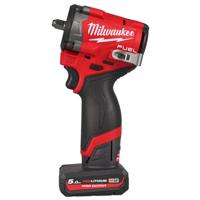 Milwaukee M12 FCIWF38G3-502X Compacte Accu Slagmoersleutel | 3/8&apos;&apos; | Frictiering - 4933493452