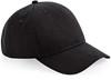 Beechfield CB62N Organic Cotton 5 Panel Cap - Black - One Size