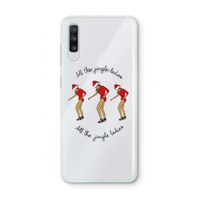Jingle Ladies: Samsung Galaxy A70 Transparant Hoesje