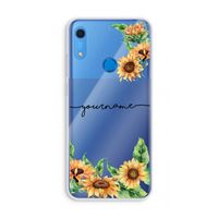 Zonnebloemen: Huawei Y6s Transparant Hoesje