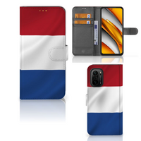 Poco F3 | Xiaomi Mi 11i Bookstyle Case Nederlandse Vlag - thumbnail