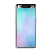 mist pastel: Samsung Galaxy A80 Transparant Hoesje