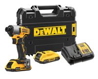 DeWalt DCF840D2T-QW - 18V XR Brushless Slagschroevendraaier | 2x 2.0Ah | in TSTAK - DCF840D2T-QW - thumbnail