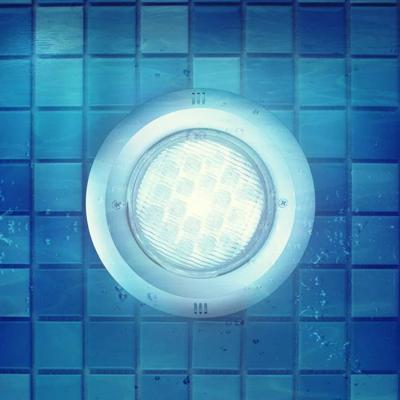 Led PAR56 35W LED zwembadlamp RGB met afstandsbediening (warm wit)
