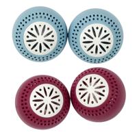 Ani-geur ballen / vershoudballen voor koelkast - 4x stuks - geurverwijderaar - voorkomt nare geurtje