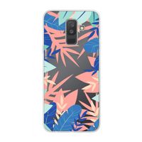 Tropisch: Samsung Galaxy A6 Plus (2018) Transparant Hoesje