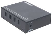 Intellinet 545068 netwerk media converter 1000 Mbit/s Single-mode Zwart - thumbnail