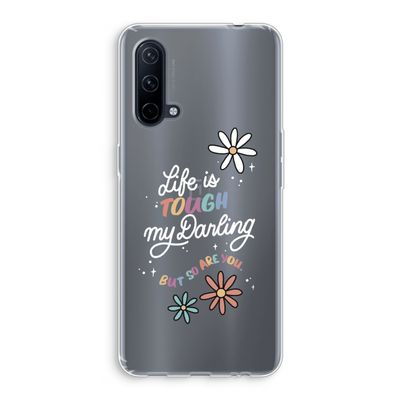 Tough Life: OnePlus Nord CE 5G Transparant Hoesje