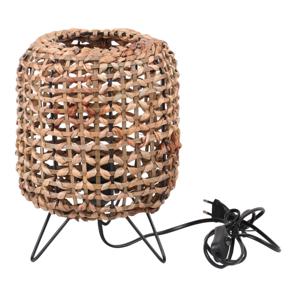 Tafellamp Bali - zeegras - rond - 21 x 29 cm - Boho/Ibiza stijl - natuurlijk wonen