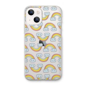 Regenboog: iPhone 13 mini Transparant Hoesje