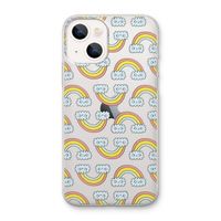 Regenboog: iPhone 13 mini Transparant Hoesje
