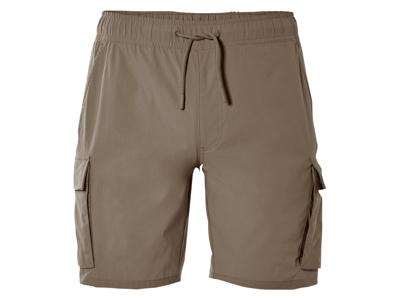 LIVERGY Korte heren broek (Bruin, XL)
