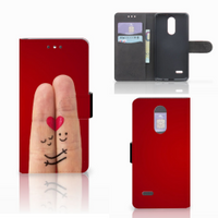 LG K4 (2017) Wallet Case met Pasjes Liefde - Origineel Romantisch Cadeau - thumbnail