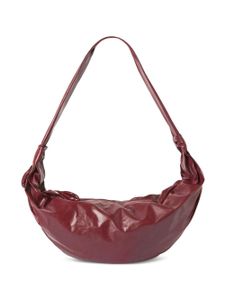 LEMAIRE sac porté épaule Croissant en cuir - Rouge