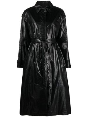 ISABEL MARANT trench Aurel à col pointu - Noir