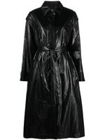 ISABEL MARANT trench Aurel à col pointu - Noir