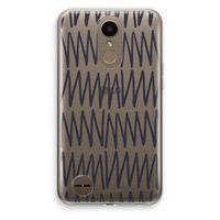 Marrakech Zigzag: LG K10 (2017) Transparant Hoesje