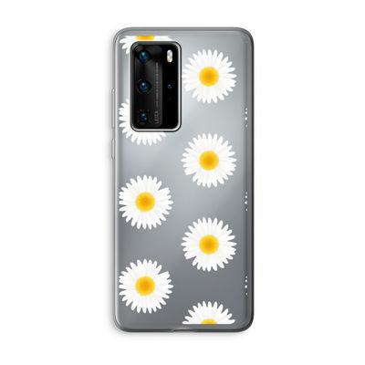 Margrietjes: Huawei P40 Pro Transparant Hoesje
