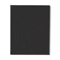 Schildersdoek zwart - 24x30 cm - thumbnail