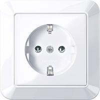 Merten MEG2401-1025 Wandcontactdoos System M Wit 1 stuk(s)