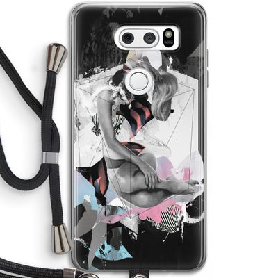 Camouflage de sommeil: LG V30 Transparant Hoesje met koord