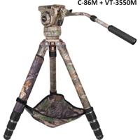 KingJoy C86m Carbon Tripod + VT-3550M