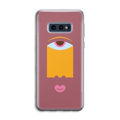 Mono V: Samsung Galaxy S10e Transparant Hoesje
