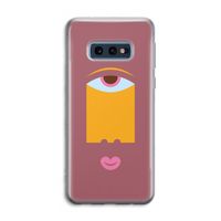 Mono V: Samsung Galaxy S10e Transparant Hoesje