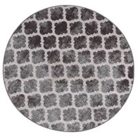 VidaXL Vloerkleed wasbaar anti-slip ø120 cm meerkleurig - thumbnail