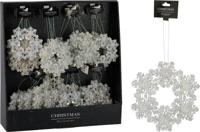 Krans hang deco zilver 12 cm Nampook - Nampook