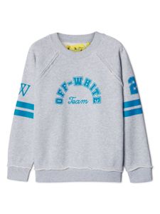 Off-White Kids sweat Team 23 en coton - Gris