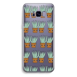 Sansevieria: Samsung Galaxy S8 Plus Transparant Hoesje