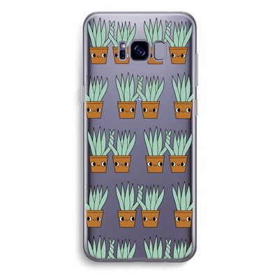 Sansevieria: Samsung Galaxy S8 Plus Transparant Hoesje