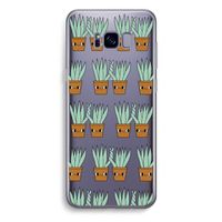 Sansevieria: Samsung Galaxy S8 Plus Transparant Hoesje