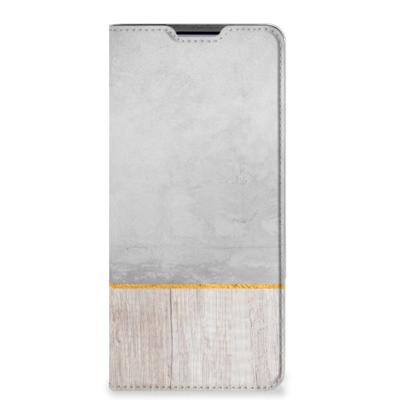 Motorola Edge 30 Pro Book | Wallet Case | Wood Concrete