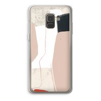 Lava: Samsung Galaxy A8 (2018) Transparant Hoesje Lava: Samsung Galaxy A8 (2018) Transparant Hoesje