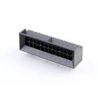 Molex 444282403 Male header, inbouw (standaard) Totaal aantal polen: 24 Inhoud: 1 stuk(s) Tray