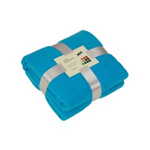 Fleece deken turquoise