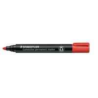 Viltstift staedtler 352 rond 2mm rood | 10 stuks