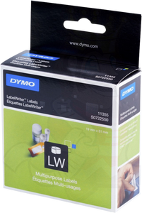 DYMO Authentieke Kleine Multifunctionele Labels (19 mm x 51 mm)