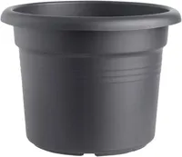 Elho green basics cilinder bloempot 30 cm living black