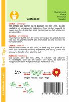Zaden Cactus All-Round Mengsel Hortitops - Hortitops