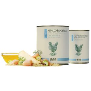 alsa-nature Kip gerecht met Rijst, Peer & Venkel, 800 g, Aantal: 6 x 800 g