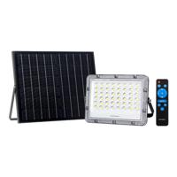 Helios Smart Solar Breedstraler - Vervangt 50 Watt - 410 lumen - 6500K - IP65 waterdicht - IK08 - Bestuurbaar via app - Google Home, Amazon Alexa en Siri - Schijnwerper op zonne energie
