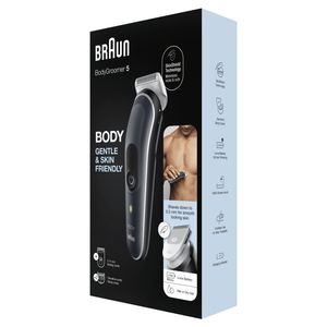 Braun BodyGroomer 5 BG5340, Manscaping Tool Voor Mannen, Met Kam Voor Gevoelige Zones