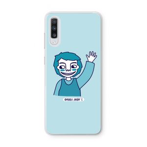 Zwaai: Samsung Galaxy A70 Transparant Hoesje