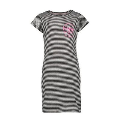 Vingino gestreepte jurk Rista zwart/wit Vingino gestreepte jurk Rista zwart/wit
