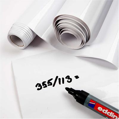 Creativ Company Whiteboard folie wit, 2m