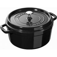 Braadpan Staub shiny black 24cm - thumbnail
