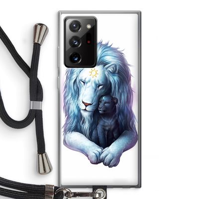 Child Of Light: Samsung Galaxy Note 20 Ultra / Note 20 Ultra 5G Transparant Hoesje met koord
